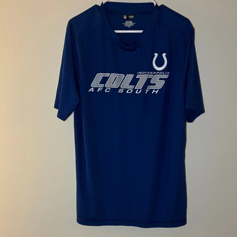 NFL Indianapolis Colts Royal Blue Short Sleeve Athletic Tee